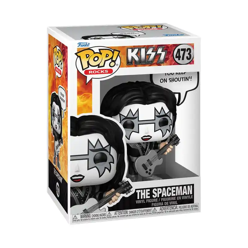 KISS Funko POP! Sayings Vinyl figura The Spaceman(R&amp;R All Night) 9 cm termékfotó