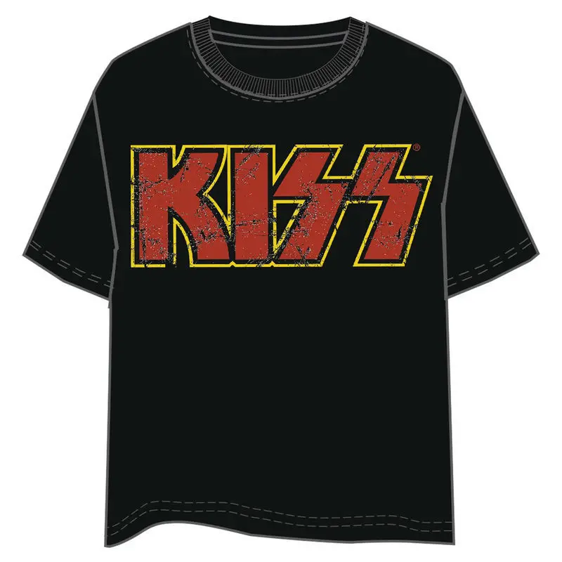 Kiss Logós felnőtt póló termékfotó
