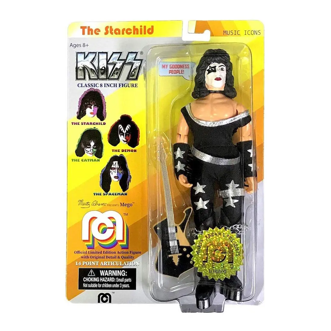 Kiss Love Gun Starchild akciófigura 20 cm termékfotó