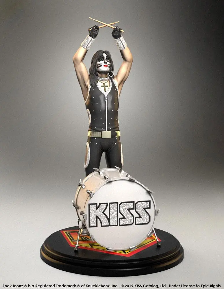 Kiss Rock Iconz 1/9 The Catman (ALIVE!) szobor figura 20 cm termékfotó