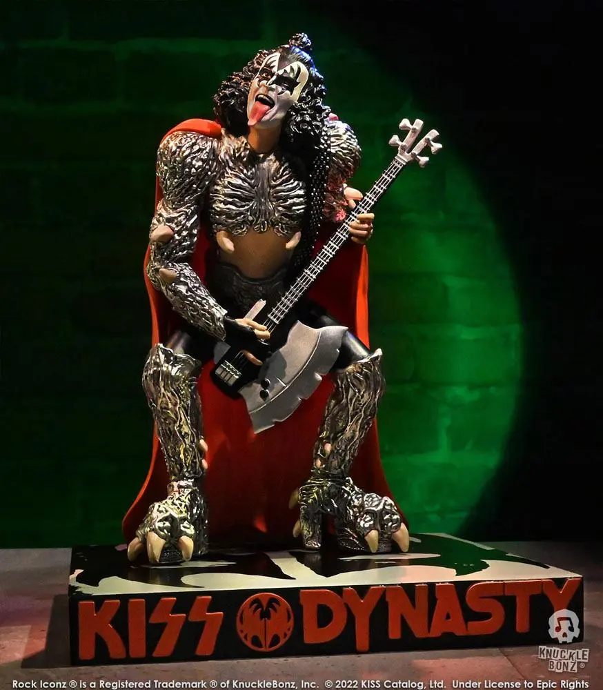 Kiss Rock Iconz 1/9 The Demon (Dynasty) szobor figura 21 cm termékfotó