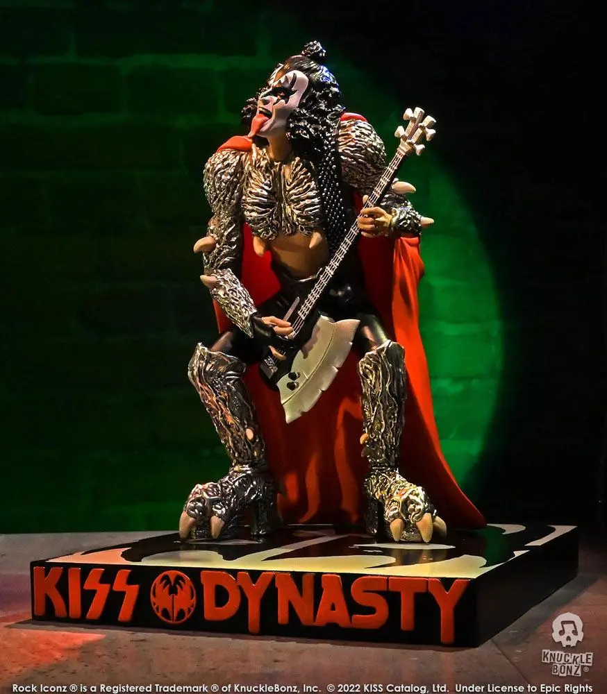 Kiss Rock Iconz 1/9 The Demon (Dynasty) szobor figura 21 cm termékfotó