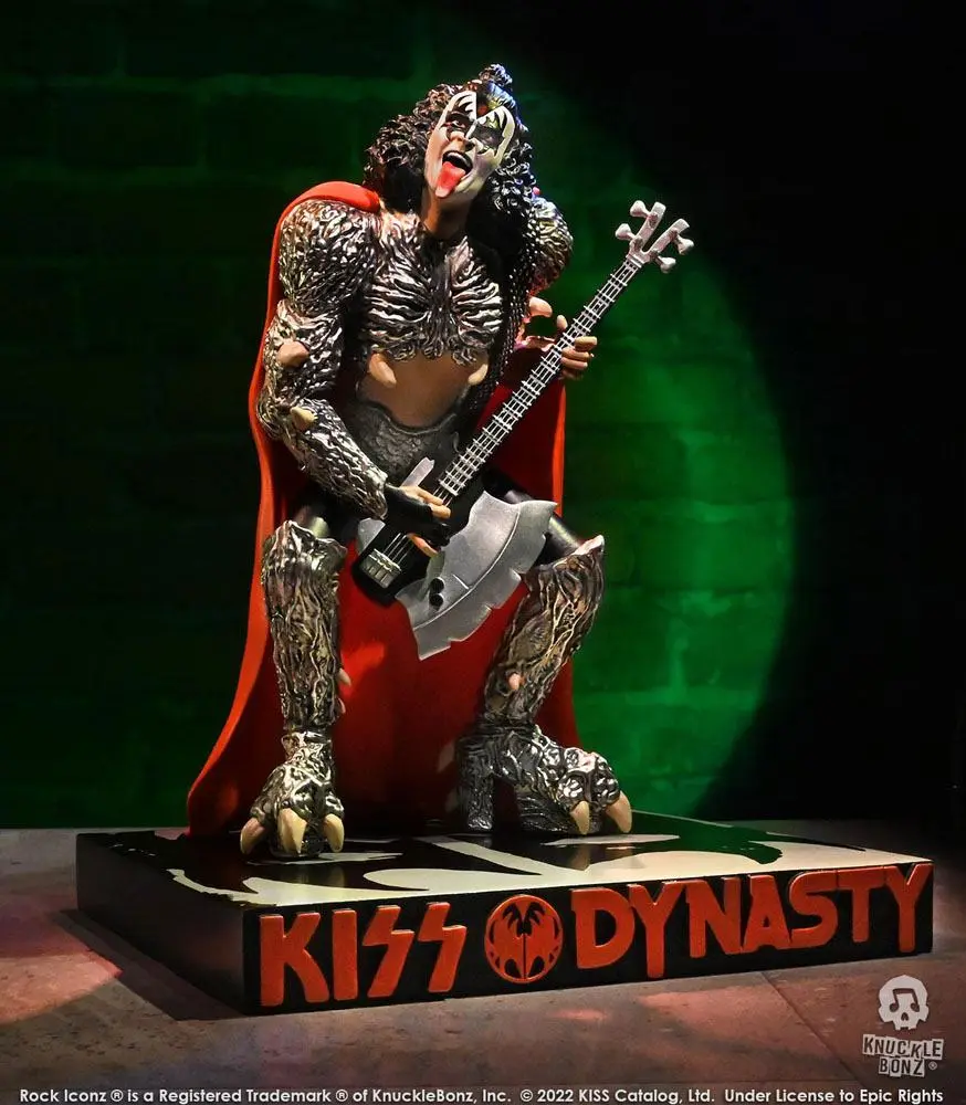Kiss Rock Iconz 1/9 The Demon (Dynasty) szobor figura 21 cm termékfotó