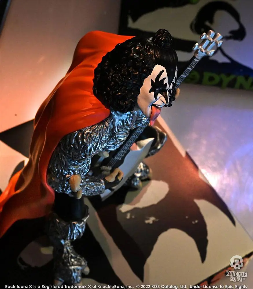 Kiss Rock Iconz 1/9 The Demon (Dynasty) szobor figura 21 cm termékfotó