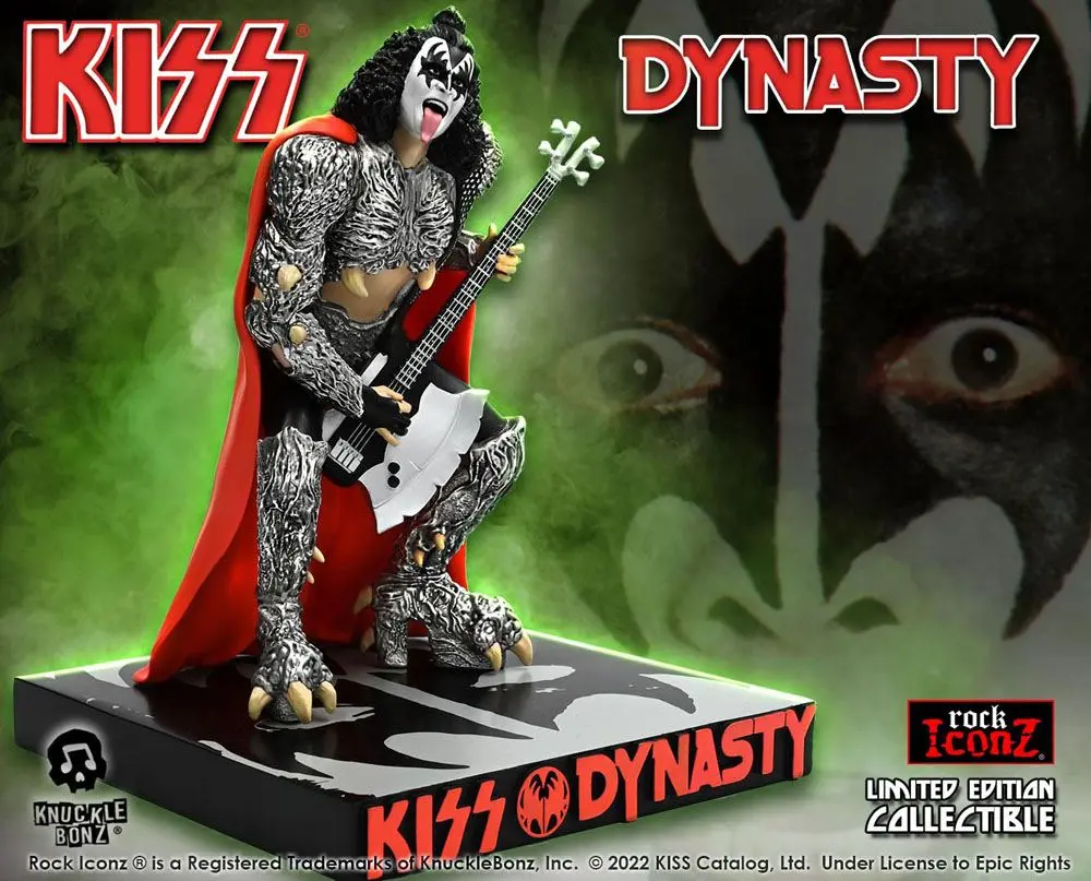 Kiss Rock Iconz 1/9 The Demon (Dynasty) szobor figura 21 cm termékfotó