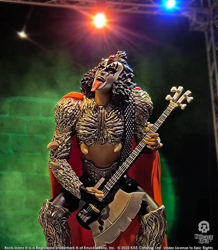 Kiss Rock Iconz 1/9 The Demon (Dynasty) szobor figura 21 cm termékfotó