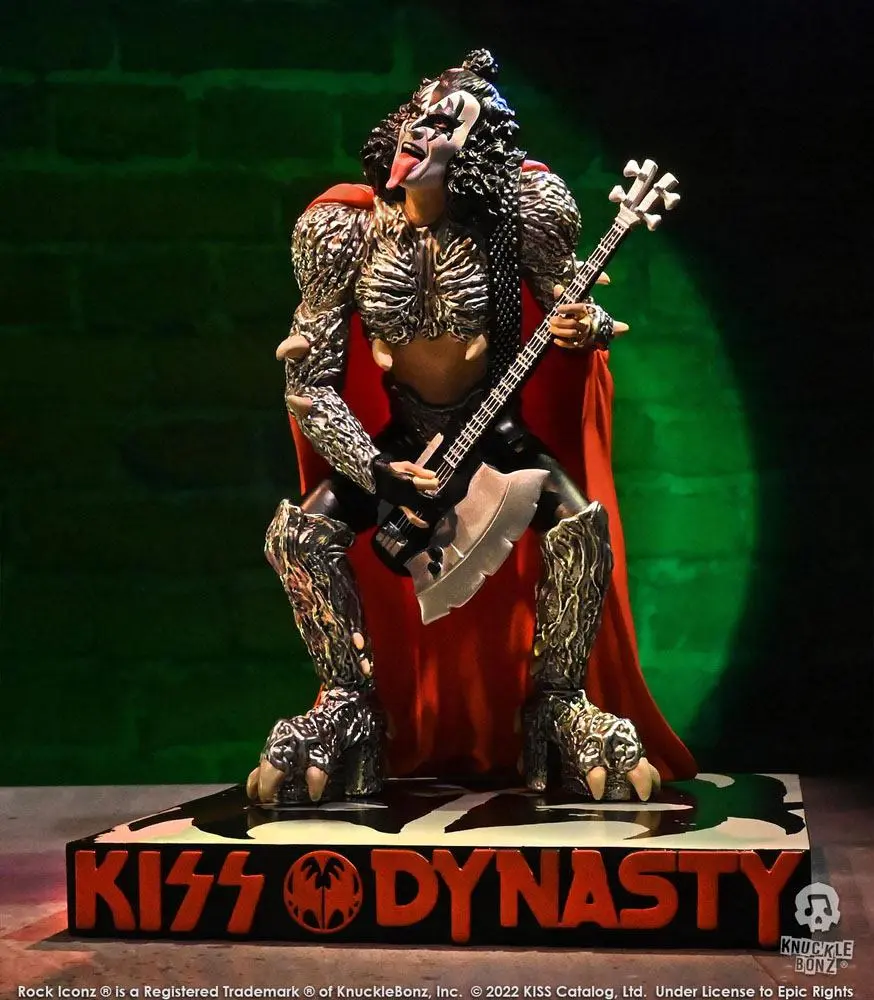 Kiss Rock Iconz 1/9 The Demon (Dynasty) szobor figura 21 cm termékfotó