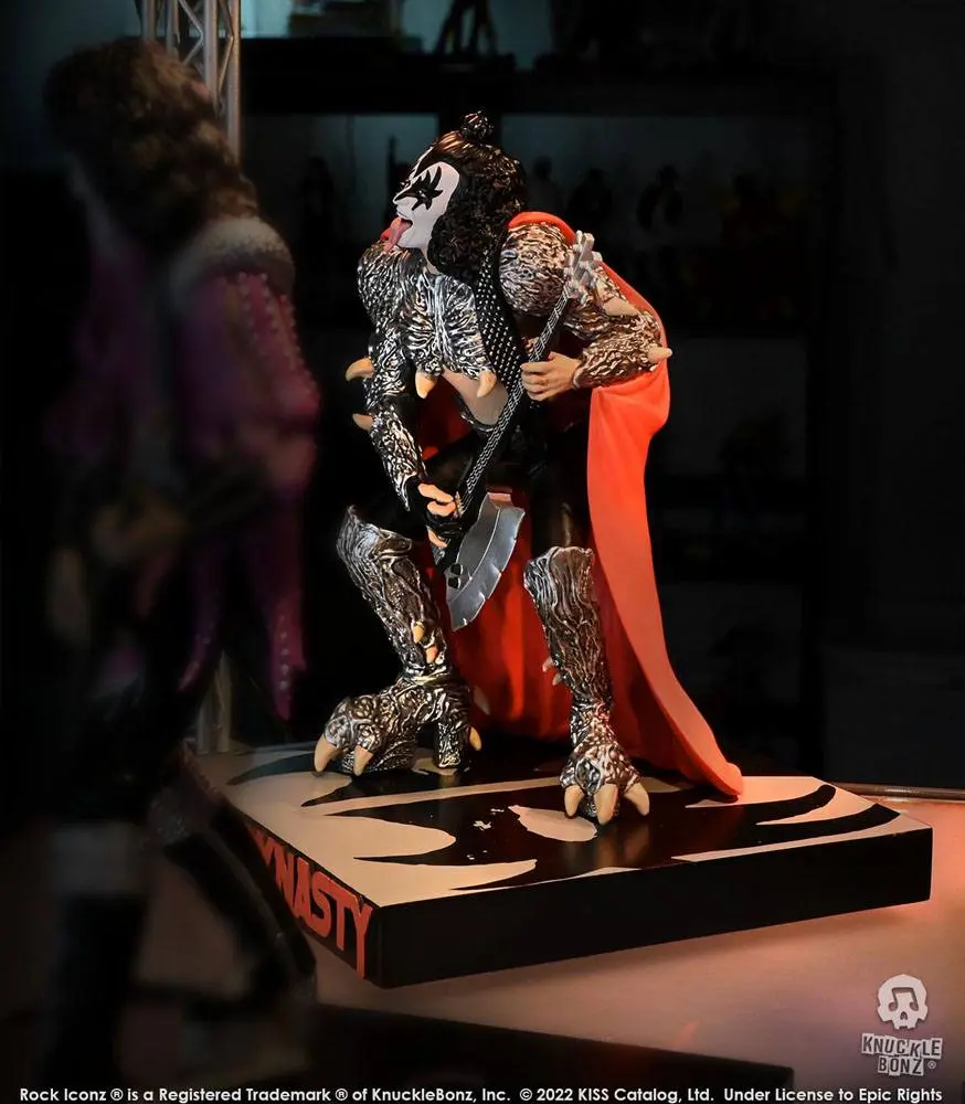 Kiss Rock Iconz 1/9 The Demon (Dynasty) szobor figura 21 cm termékfotó