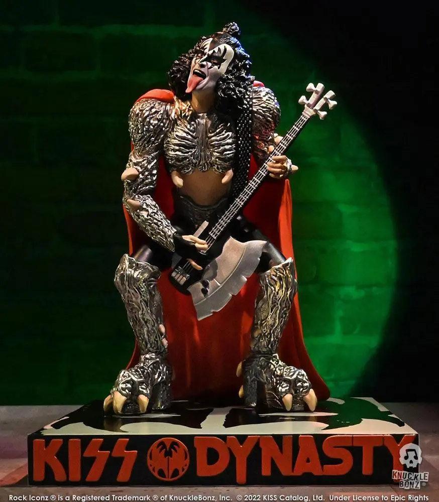 Kiss Rock Iconz 1/9 The Demon (Dynasty) szobor figura 21 cm termékfotó