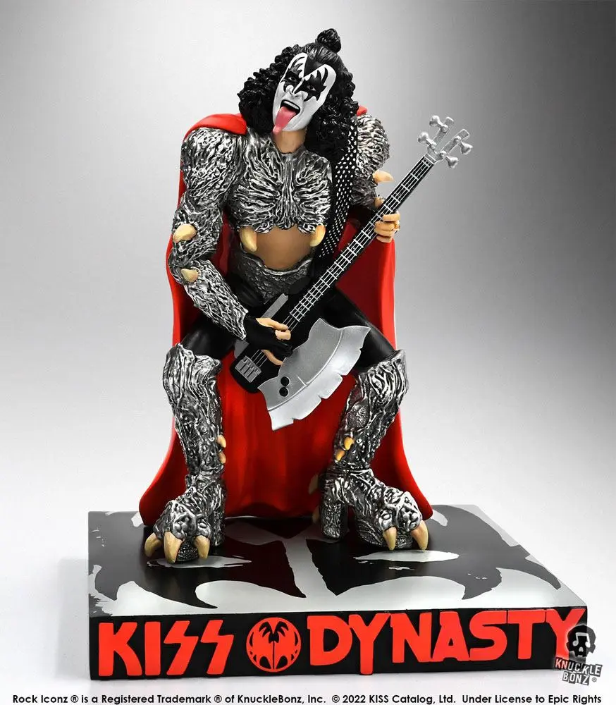 Kiss Rock Iconz 1/9 The Demon (Dynasty) szobor figura 21 cm termékfotó