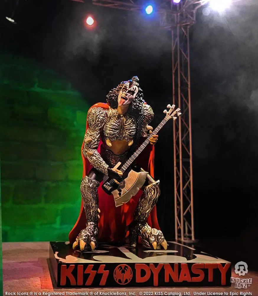 Kiss Rock Iconz 1/9 The Demon (Dynasty) szobor figura 21 cm termékfotó