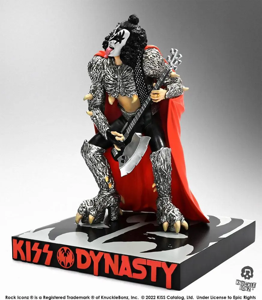 Kiss Rock Iconz 1/9 The Demon (Dynasty) szobor figura 21 cm termékfotó