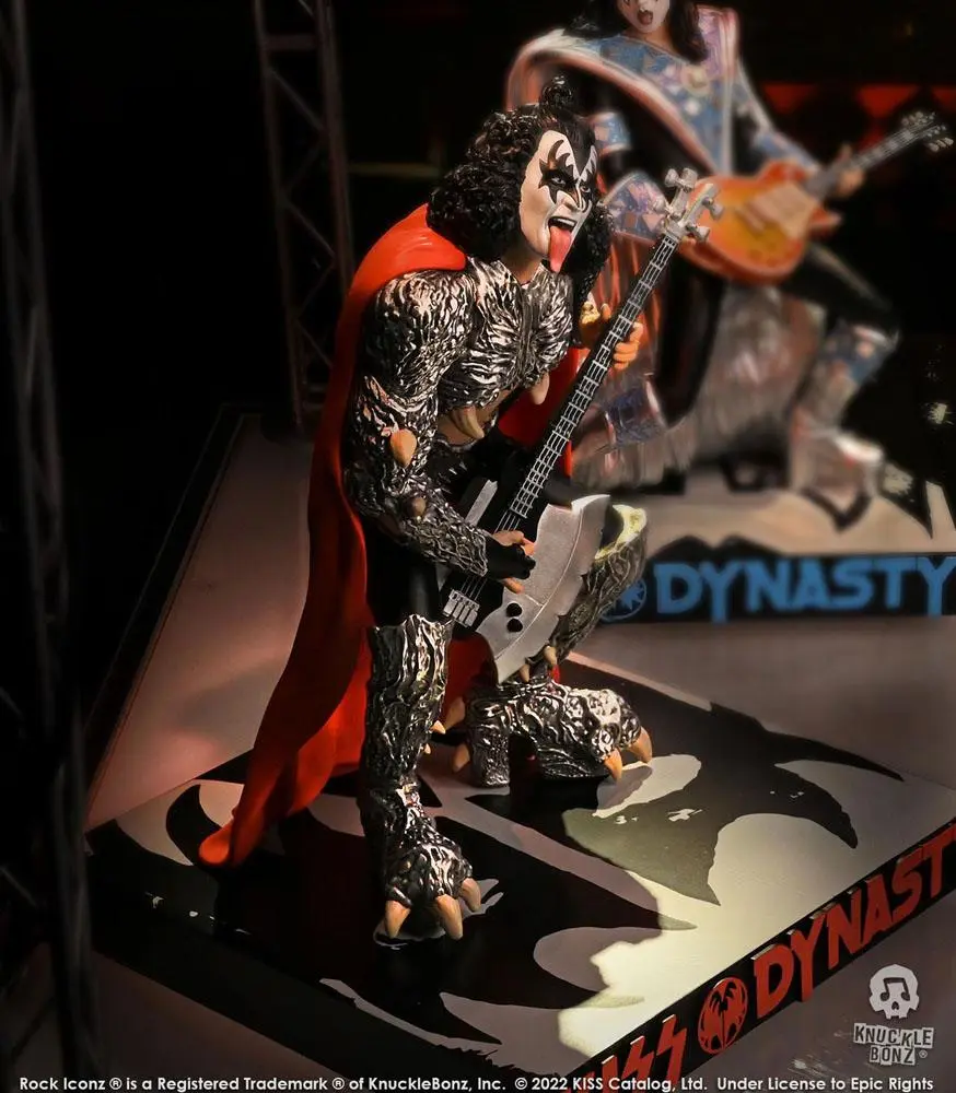 Kiss Rock Iconz 1/9 The Demon (Dynasty) szobor figura 21 cm termékfotó