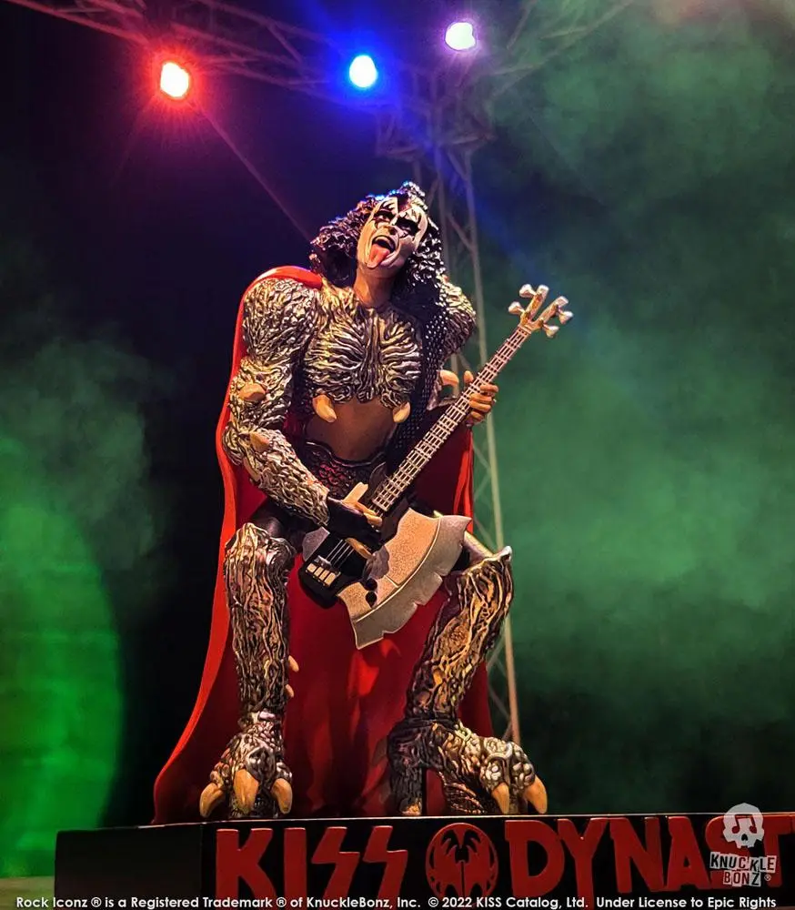 Kiss Rock Iconz 1/9 The Demon (Dynasty) szobor figura 21 cm termékfotó