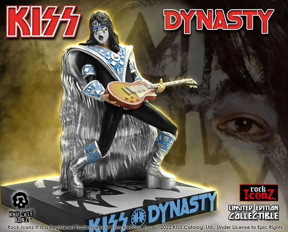 Kiss Rock Iconz 1/9 The Spaceman (Dynasty) szobor figura 21 cm termékfotó