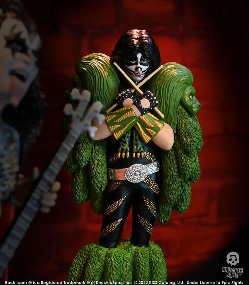 Kiss Rock Iconz szobor figura 1/9 The Catman (Dynasty) 22 cm termékfotó
