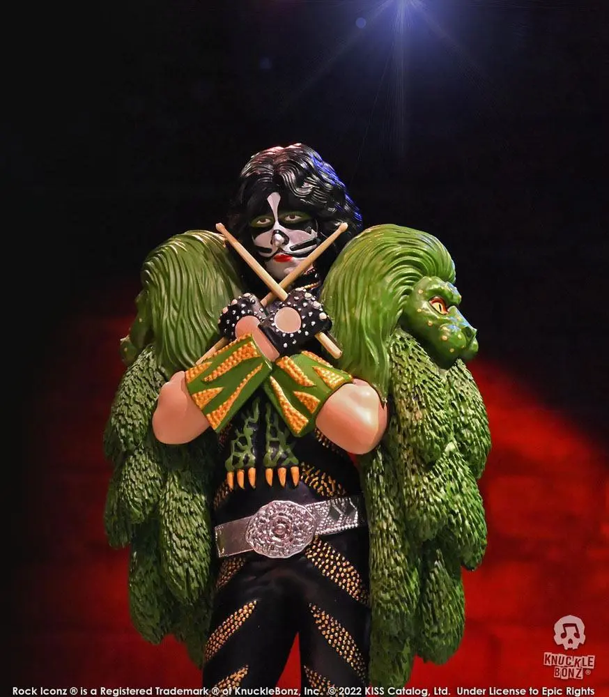 Kiss Rock Iconz szobor figura 1/9 The Catman (Dynasty) 22 cm termékfotó