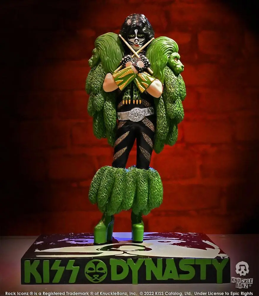 Kiss Rock Iconz szobor figura 1/9 The Catman (Dynasty) 22 cm termékfotó