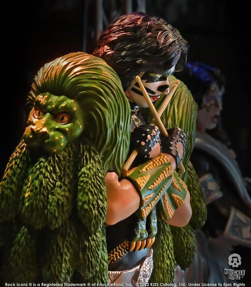 Kiss Rock Iconz szobor figura 1/9 The Catman (Dynasty) 22 cm termékfotó
