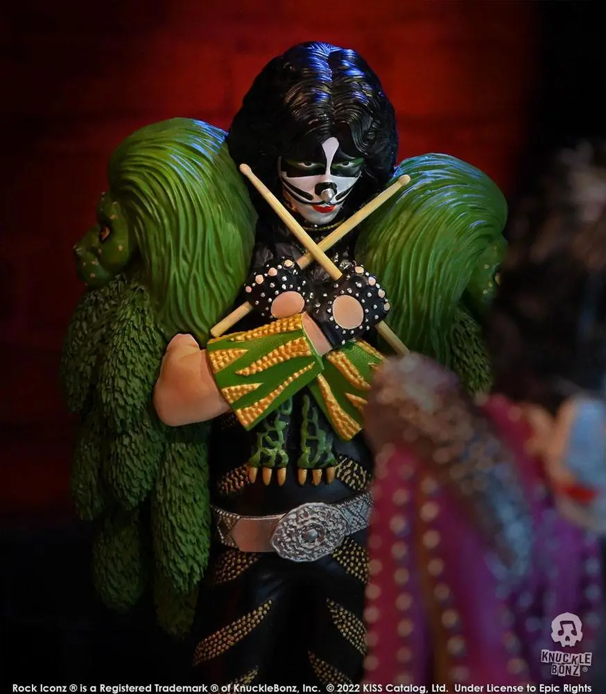 Kiss Rock Iconz szobor figura 1/9 The Catman (Dynasty) 22 cm termékfotó