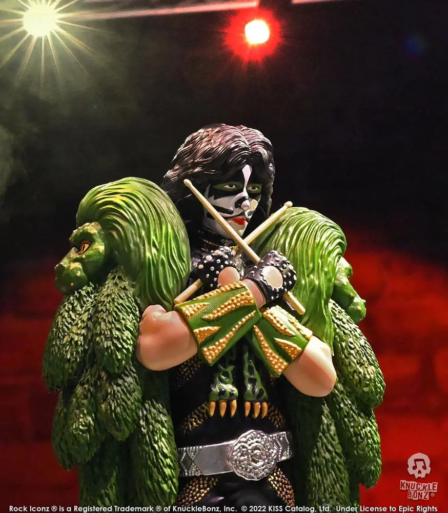 Kiss Rock Iconz szobor figura 1/9 The Catman (Dynasty) 22 cm termékfotó