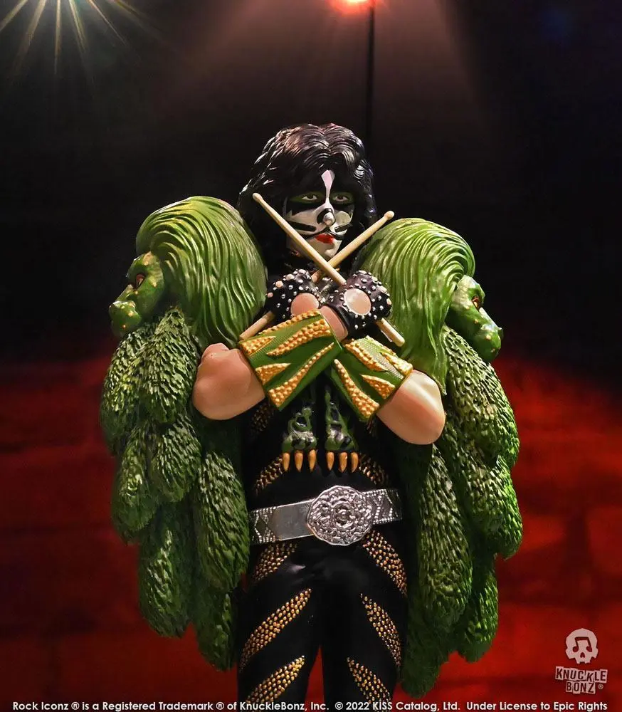 Kiss Rock Iconz szobor figura 1/9 The Catman (Dynasty) 22 cm termékfotó