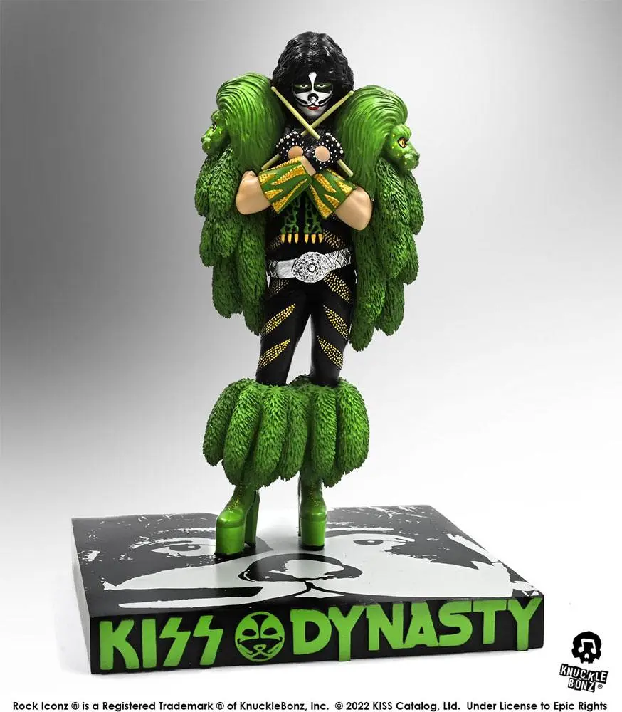 Kiss Rock Iconz szobor figura 1/9 The Catman (Dynasty) 22 cm termékfotó