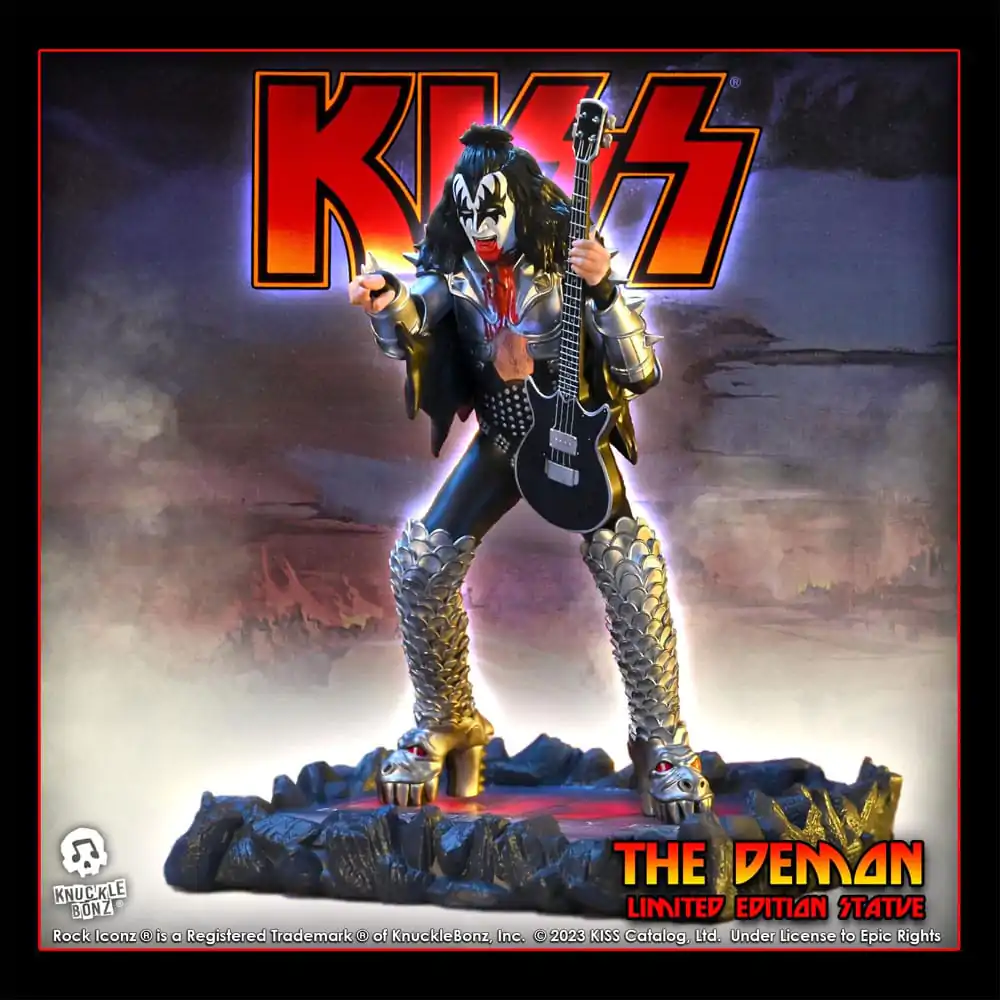 Kiss Rock Iconz Statue The Demon (Destroyer) 22 cm termékfotó