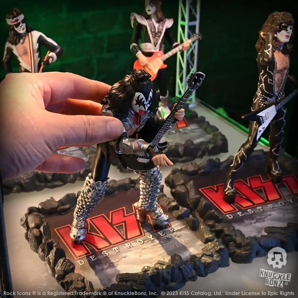 Kiss Rock Iconz Statue The Demon (Destroyer) 22 cm termékfotó