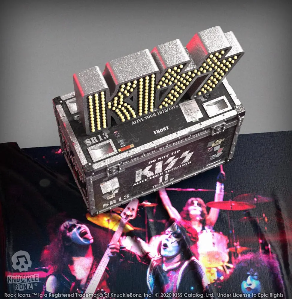 Kiss Rock Ikonz On Tour Road Case + Stage Backdrop SetAlive! Tour szobor figura termékfotó