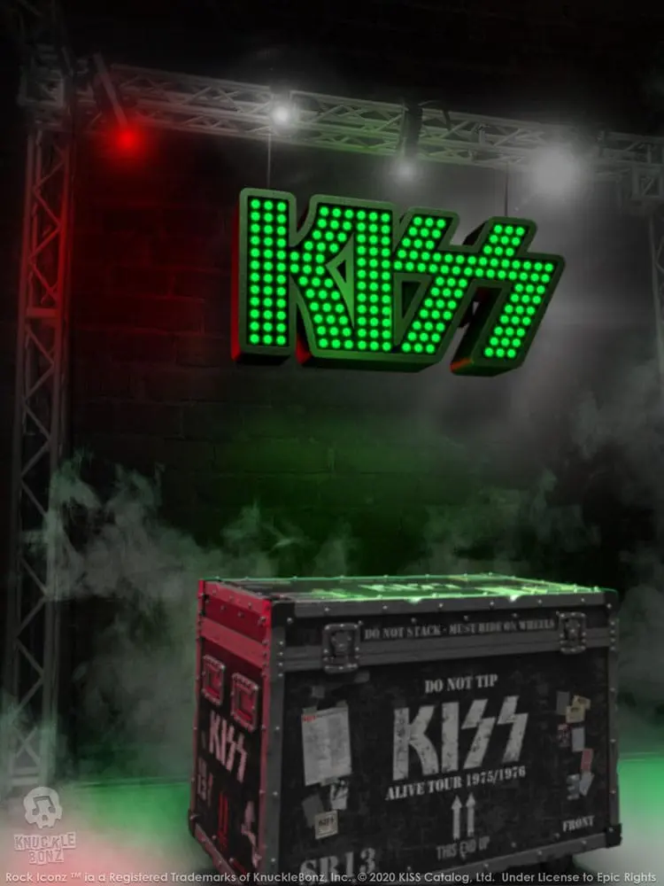 Kiss Rock Ikonz On Tour Road Case + Stage Backdrop SetAlive! Tour szobor figura termékfotó