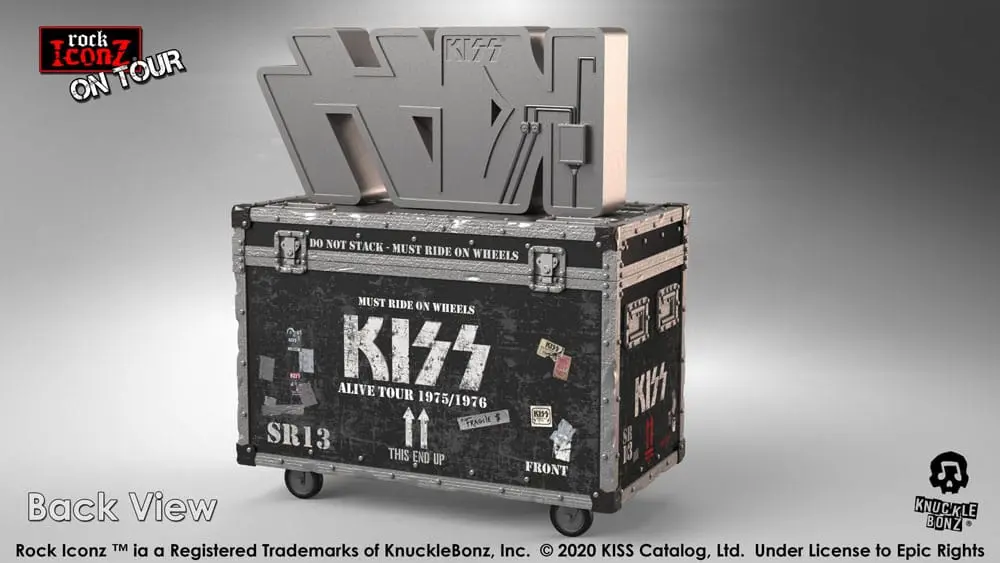 Kiss Rock Ikonz On Tour Road Case + Stage Backdrop SetAlive! Tour szobor figura termékfotó