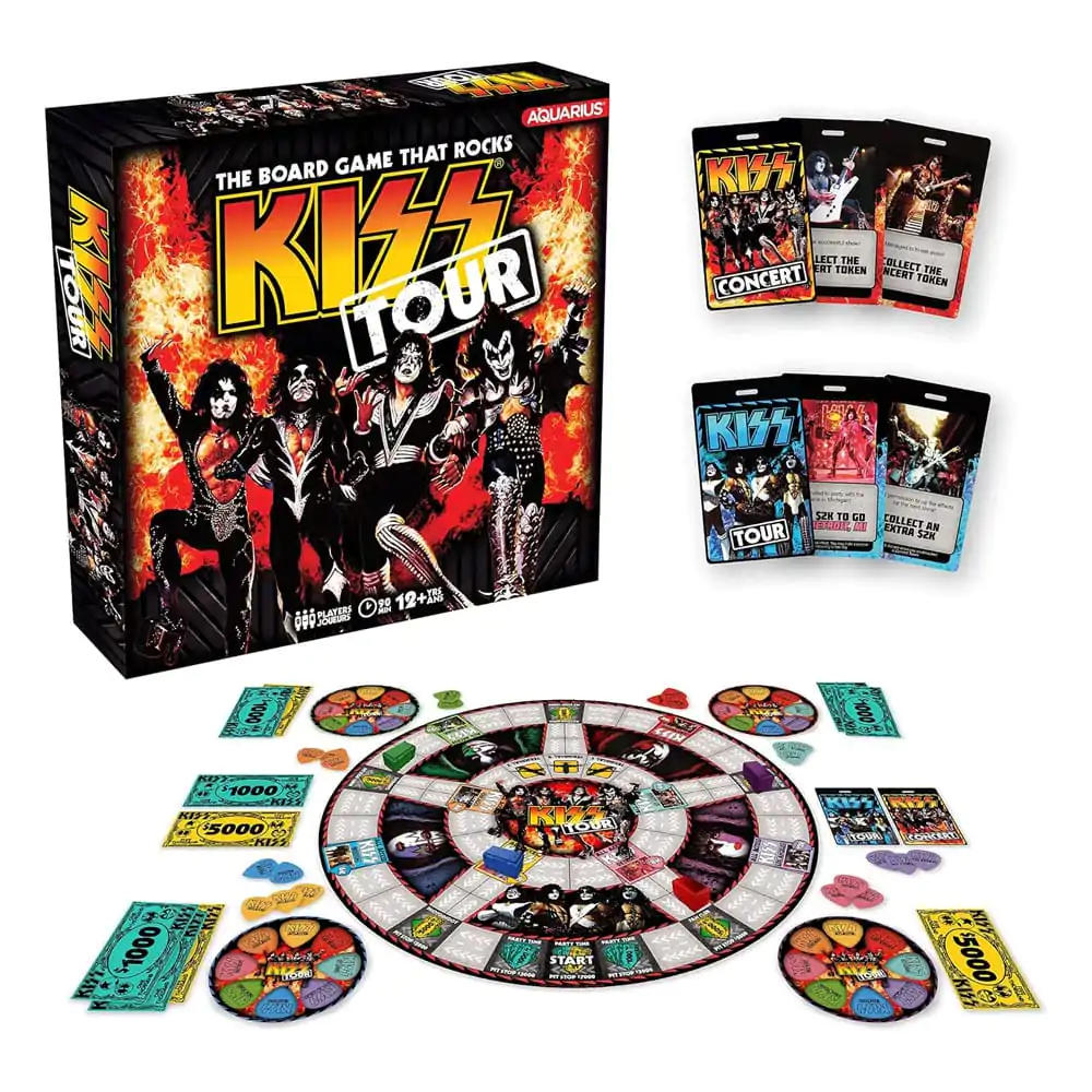 KISS Tour társasjáték termékfotó