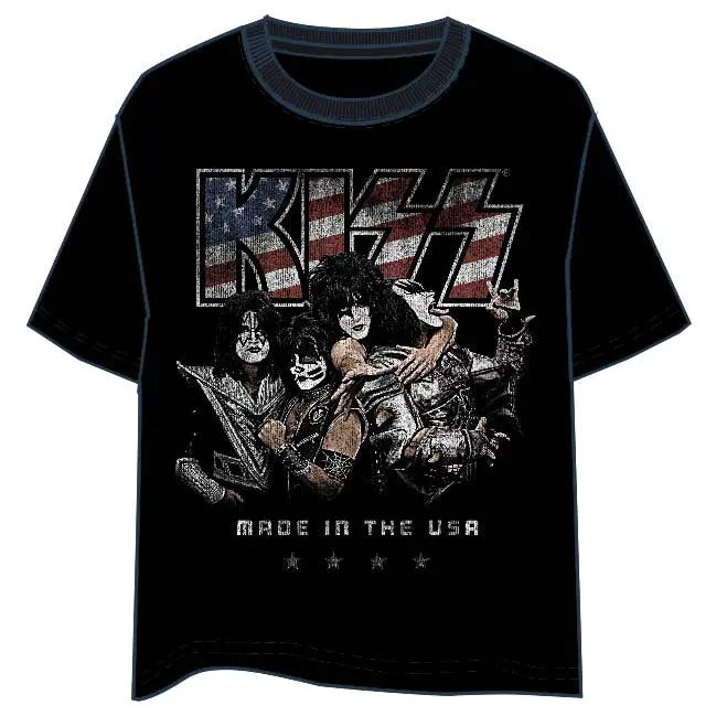 Kiss USA felnőtt póló termékfotó
