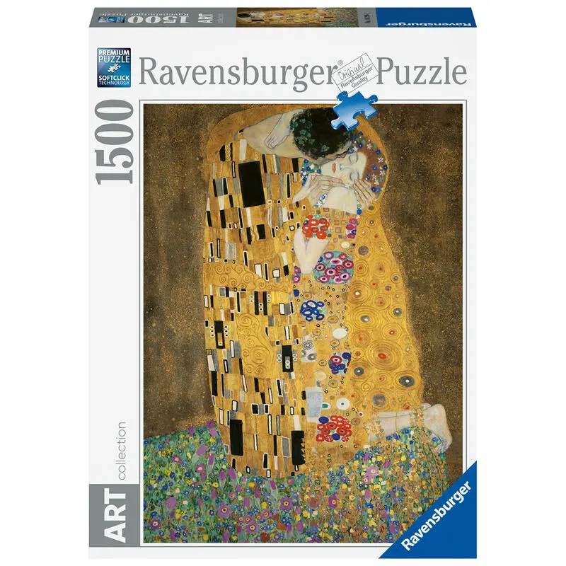Klimt The Kiss puzzle 1500db-os termékfotó