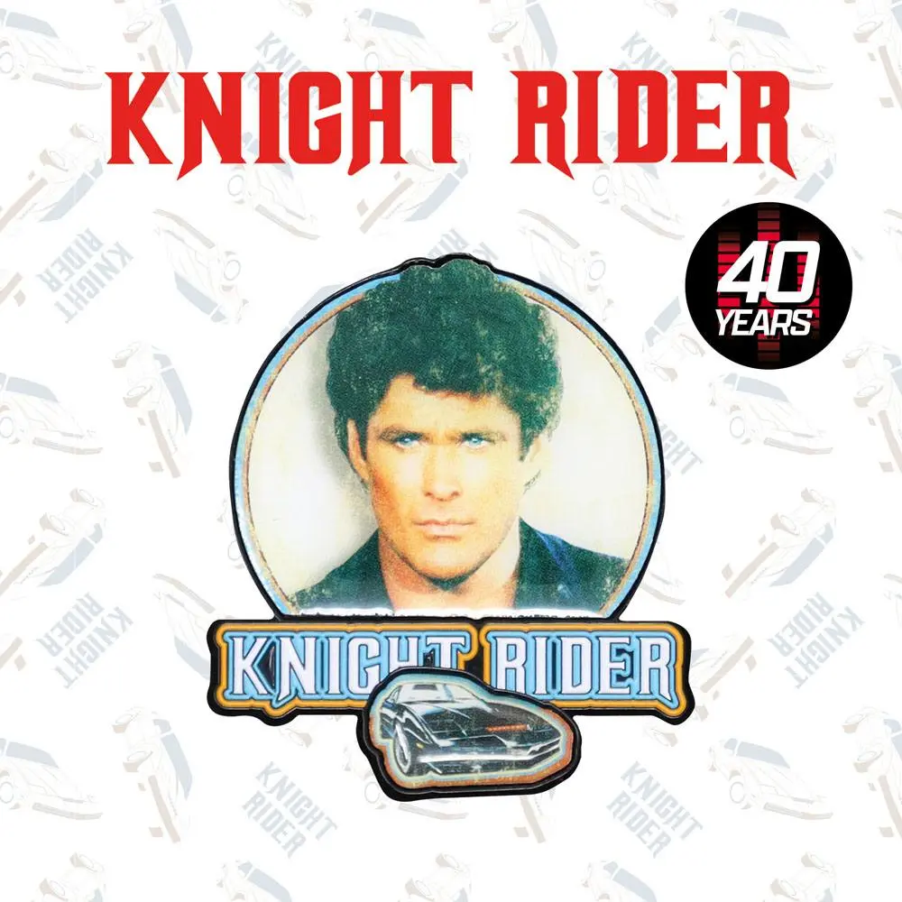 Knight Rider 40. Anniversary kitűző Limitált kiadás termékfotó