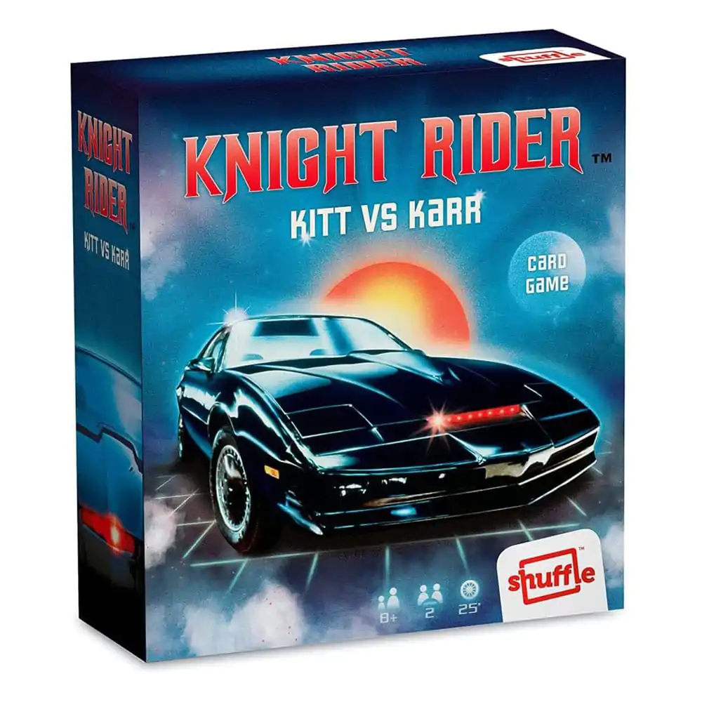 Knight Rider Kartenspiel Kitt vs. Karr Retro termékfotó