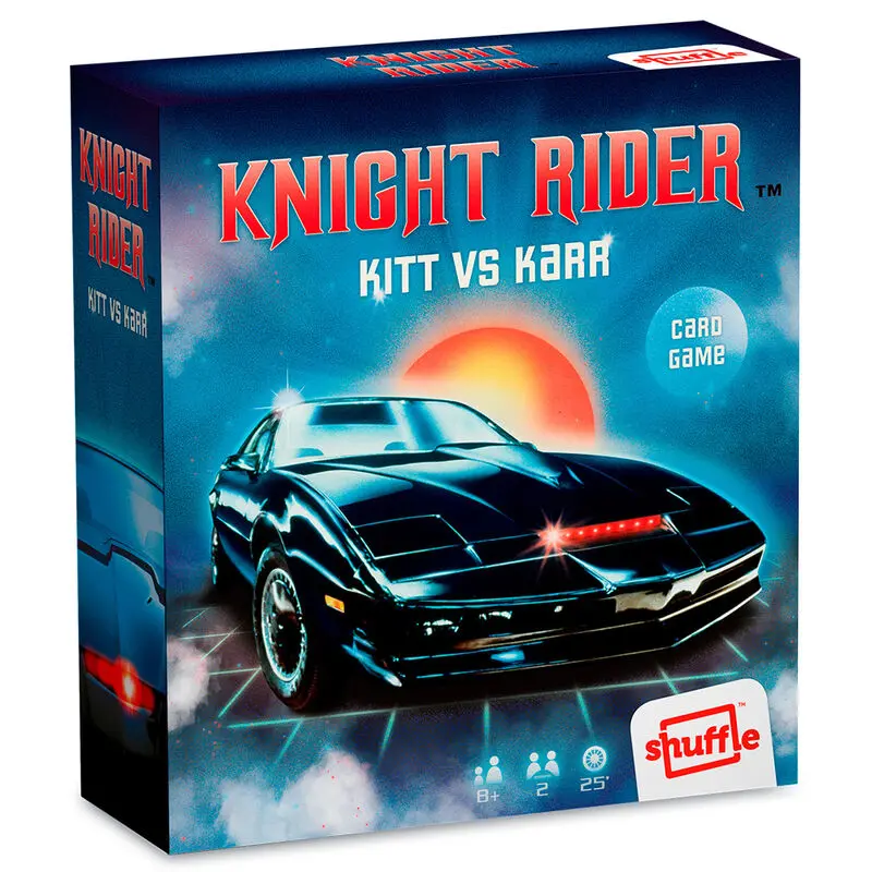 Knight Rider Kitt vs Karr társasjáték termékfotó