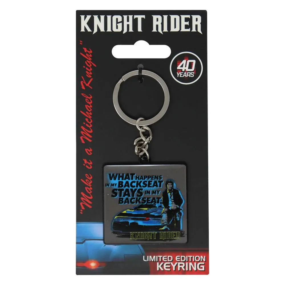 Knight Rider Metall Schlüsselanhänger 40th Anniversary Limited Edition termékfotó