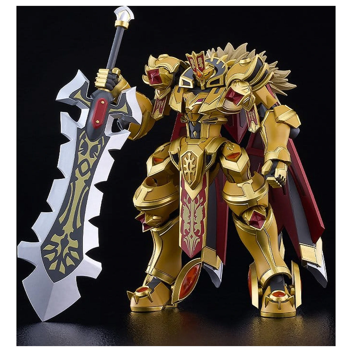 Knight's & Magic Moderoid Műanyag modell készlet Goldleo 135mm termékfotó