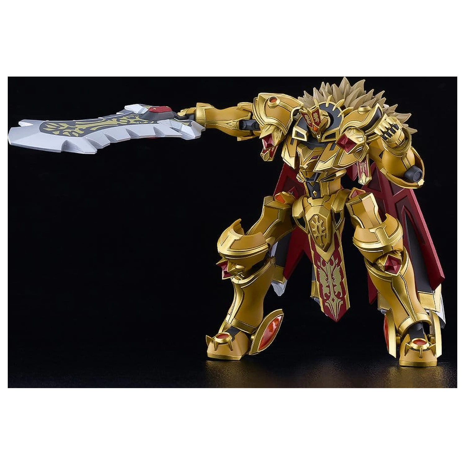 Knight's & Magic Moderoid Műanyag modell készlet Goldleo 135mm termékfotó