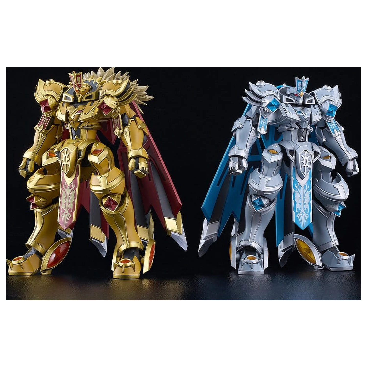 Knight's & Magic Moderoid Műanyag modell készlet Goldleo 135mm termékfotó