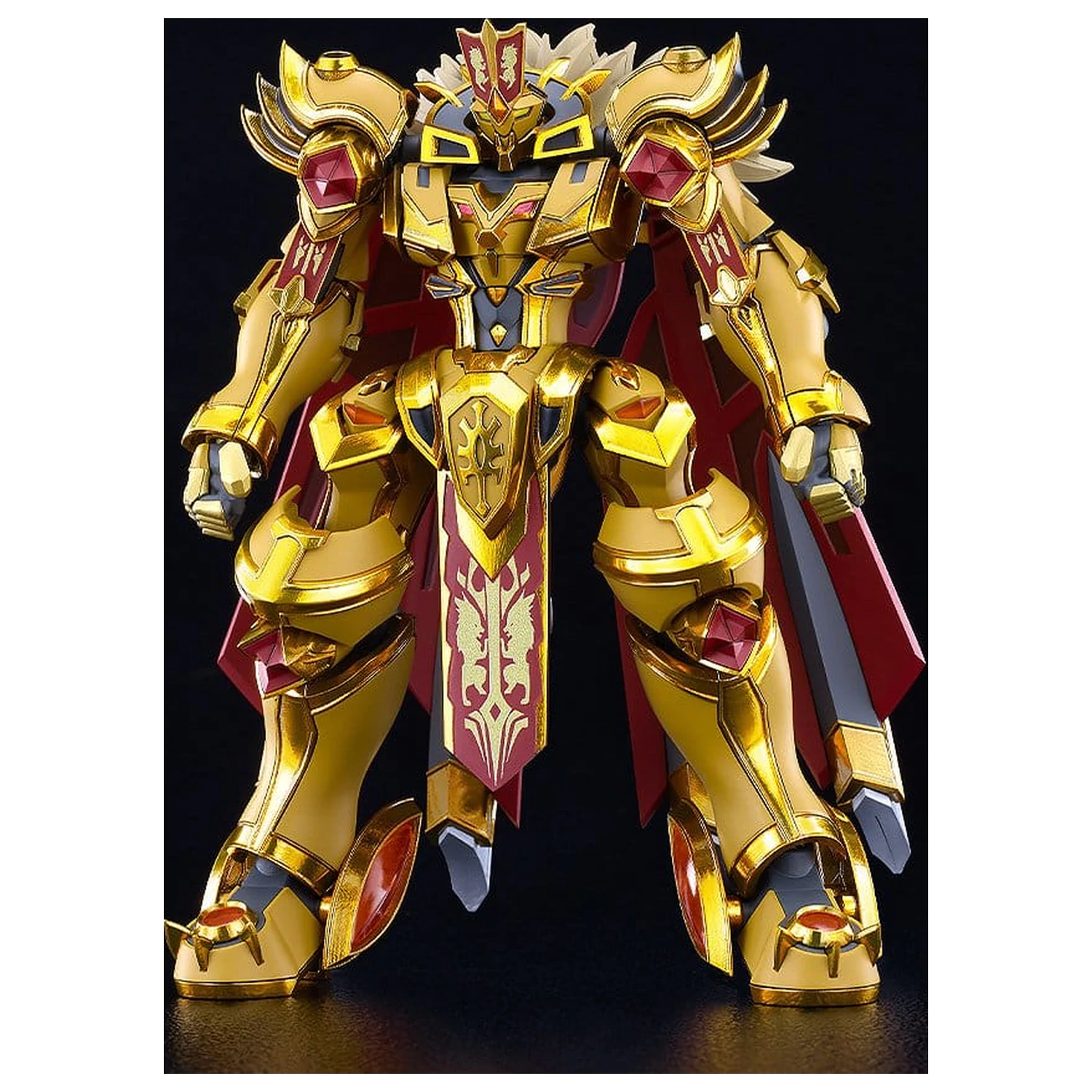 Knight's & Magic Moderoid Műanyag modell készlet Goldleo: Royal Metallic Ver. 14 cm termékfotó