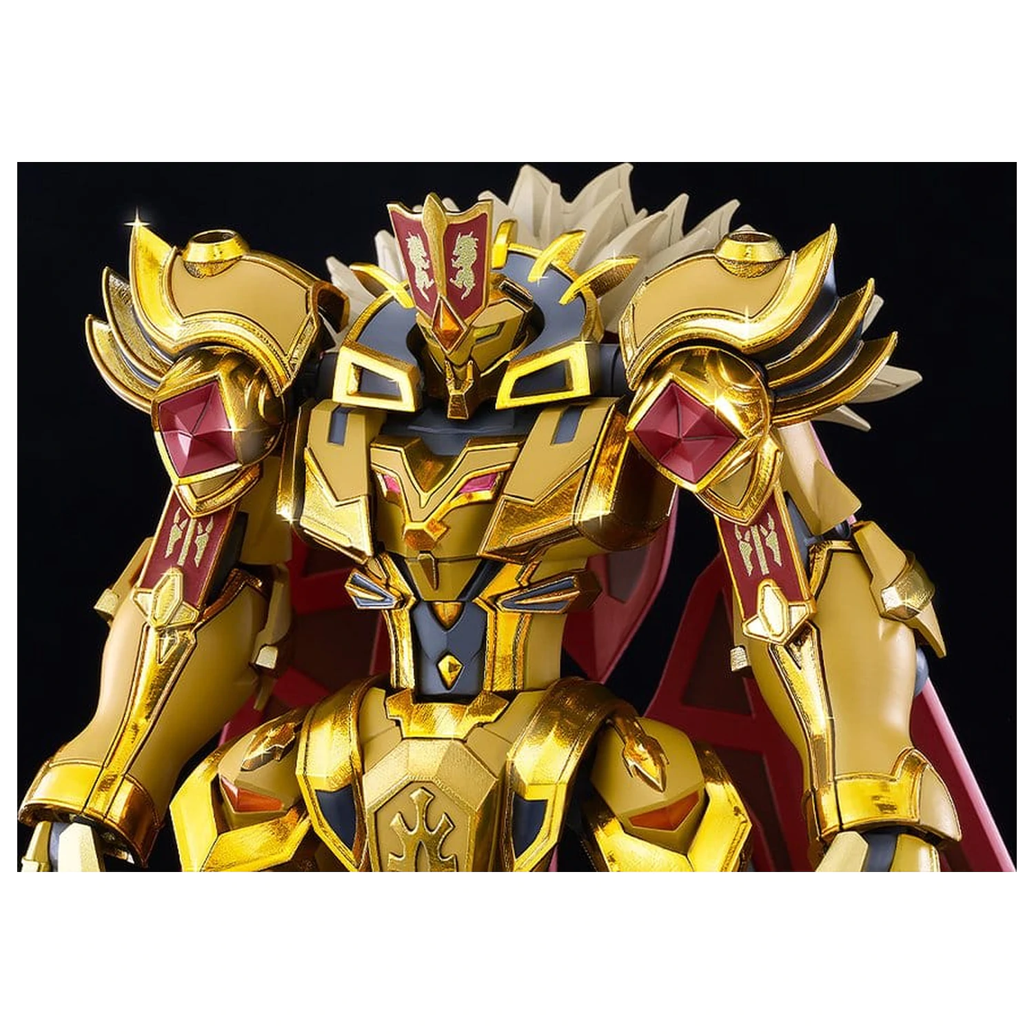 Knight's & Magic Moderoid Műanyag modell készlet Goldleo: Royal Metallic Ver. 14 cm termékfotó