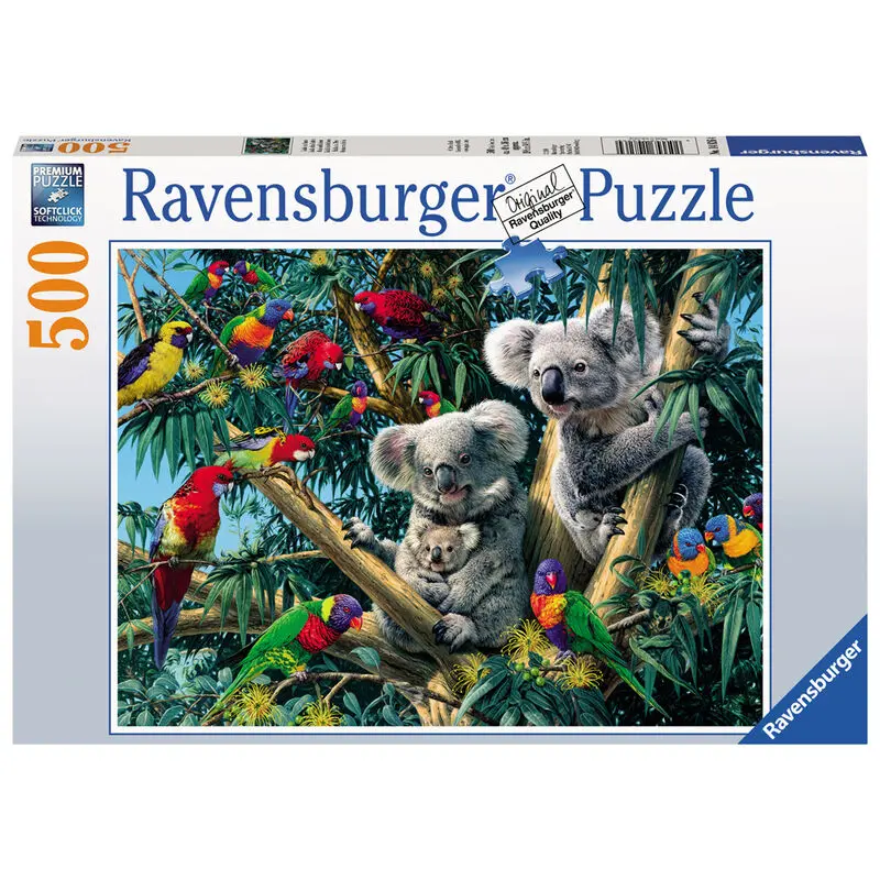 Koalas in the tree puzzle 500db-os termékfotó