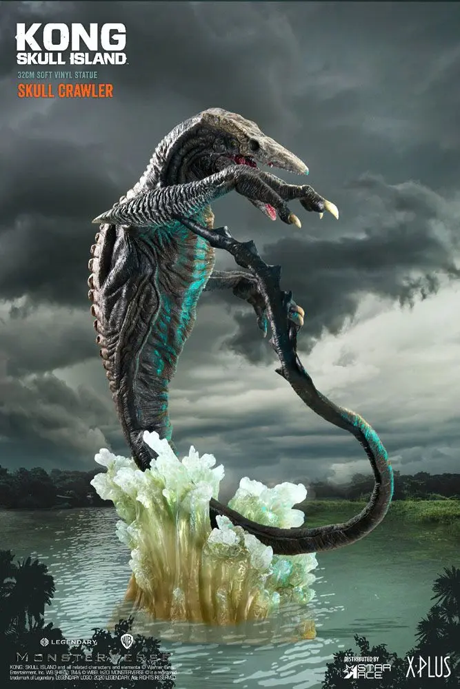 Kong Skull Island Deform Real Series Skull Crawlerszobor figura  32 cm termékfotó