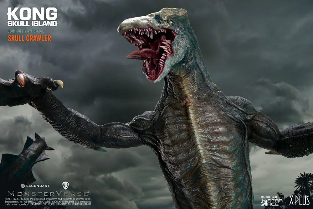 Kong Skull Island Deform Real Series Skull Crawlerszobor figura  32 cm termékfotó