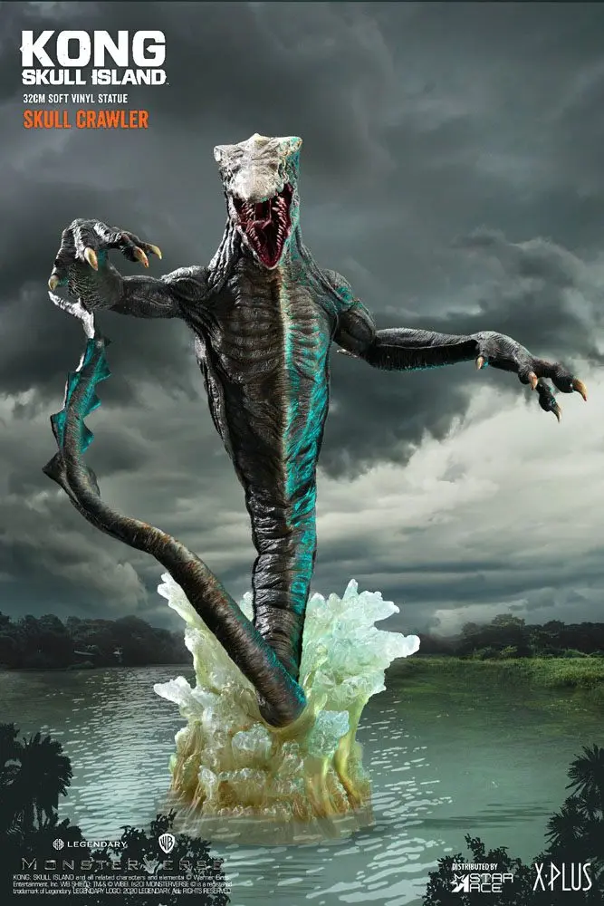 Kong Skull Island Deform Real Series Skull Crawlerszobor figura  32 cm termékfotó