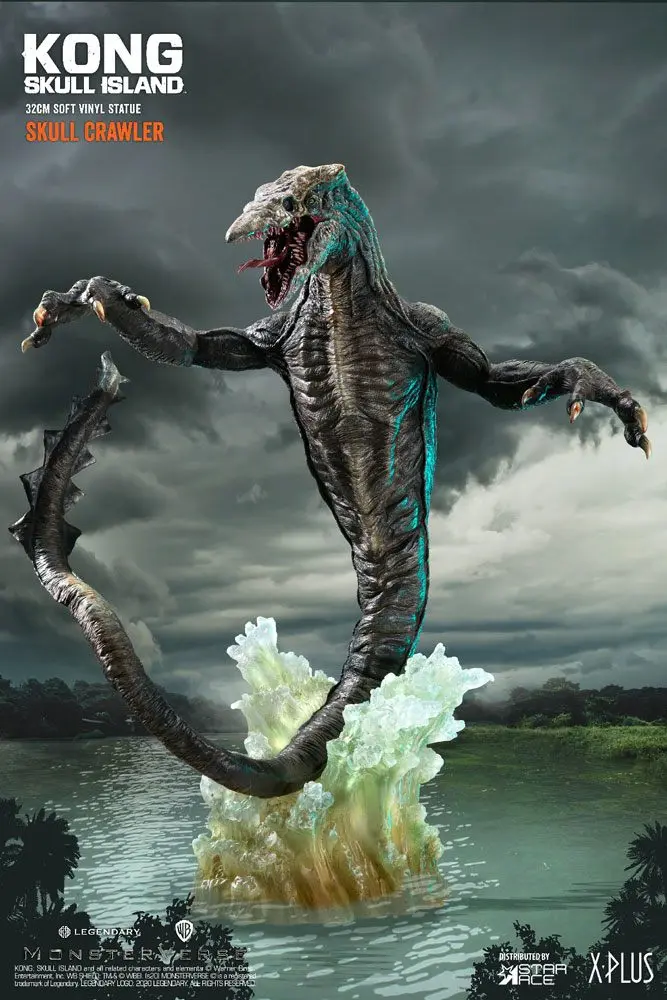 Kong Skull Island Deform Real Series Skull Crawlerszobor figura  32 cm termékfotó