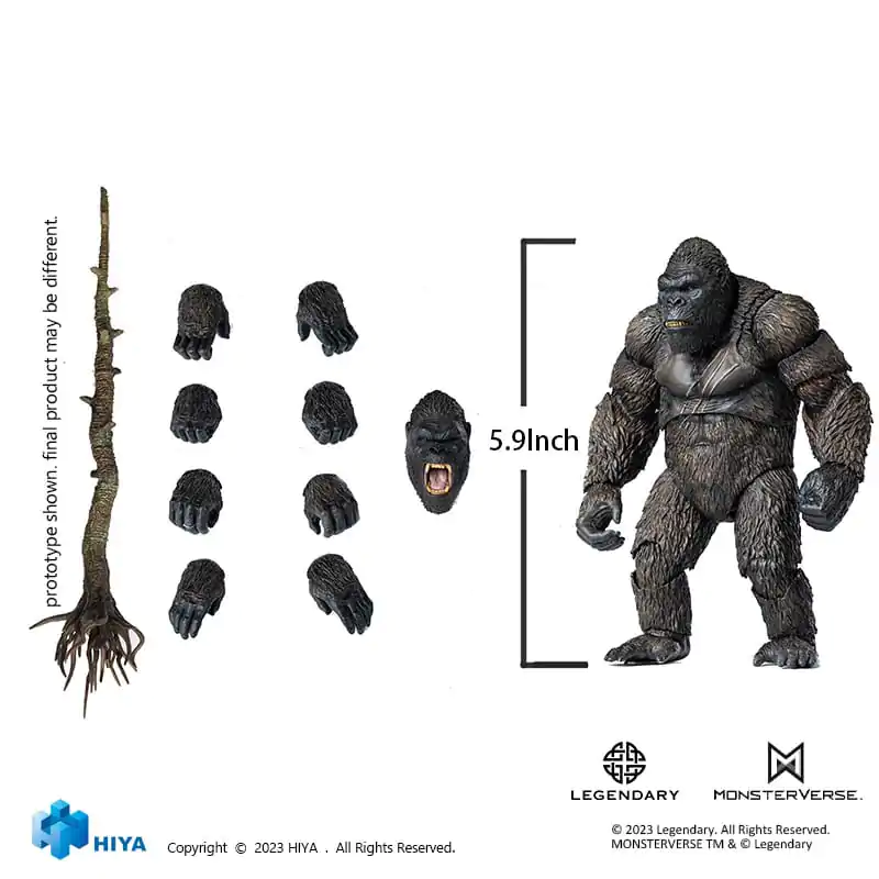 Kong: Skull Island Exquisite Basic Kong akciófigura 15 cm termékfotó